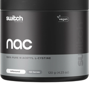 SWITCH NUTRITION NAC 100% N-Acetyl L-Cystine UNFLAVOURED (120g)