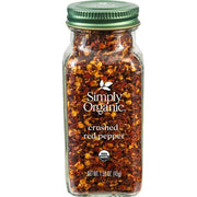 SIMPLY ORGANIC CRUSHED HOT RED PEPPER (45g)