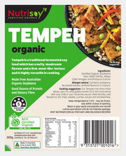 NUTRISOY ORGANIC TEMPEH (300g)