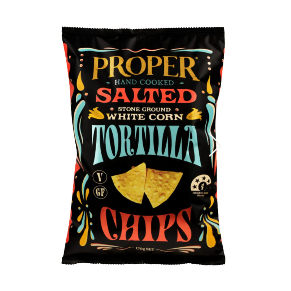 PROPER CRISPS TORTILLA CHIPS SALTED (150g)