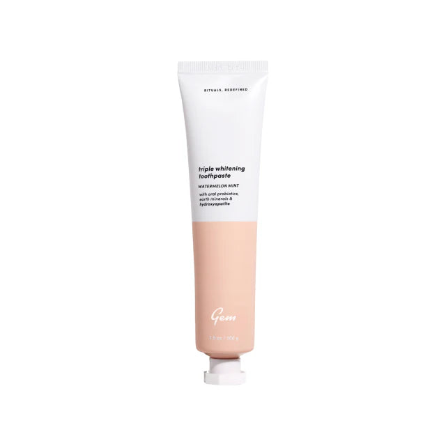 GEM TRIPLE WHITENING TOOTHPASTE WATERMELON & MINT (100g)