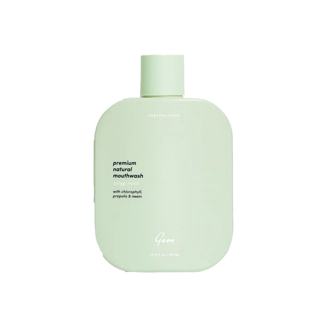 GEM PREMIUM MOUTHWASH NATURAL CRISP MINT (500ml)