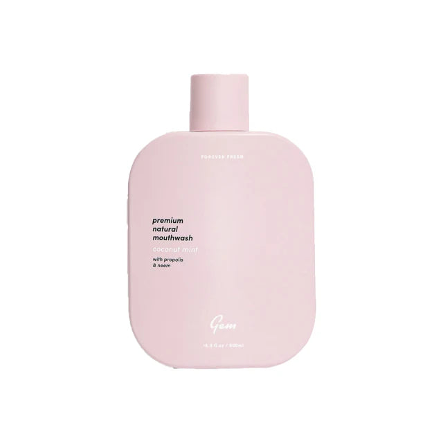 GEM PREMIUM MOUTHWASH NATURAL COCONUT MINT (500ml)