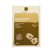 OLIVE GREEN ORGANICS BABY ANELLINI - PLAIN QUINOA & RICE (250g)