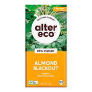 ALTER ECO ORGANIC DARK CHOCOLATE ALMOND BLACKOUT (75g)