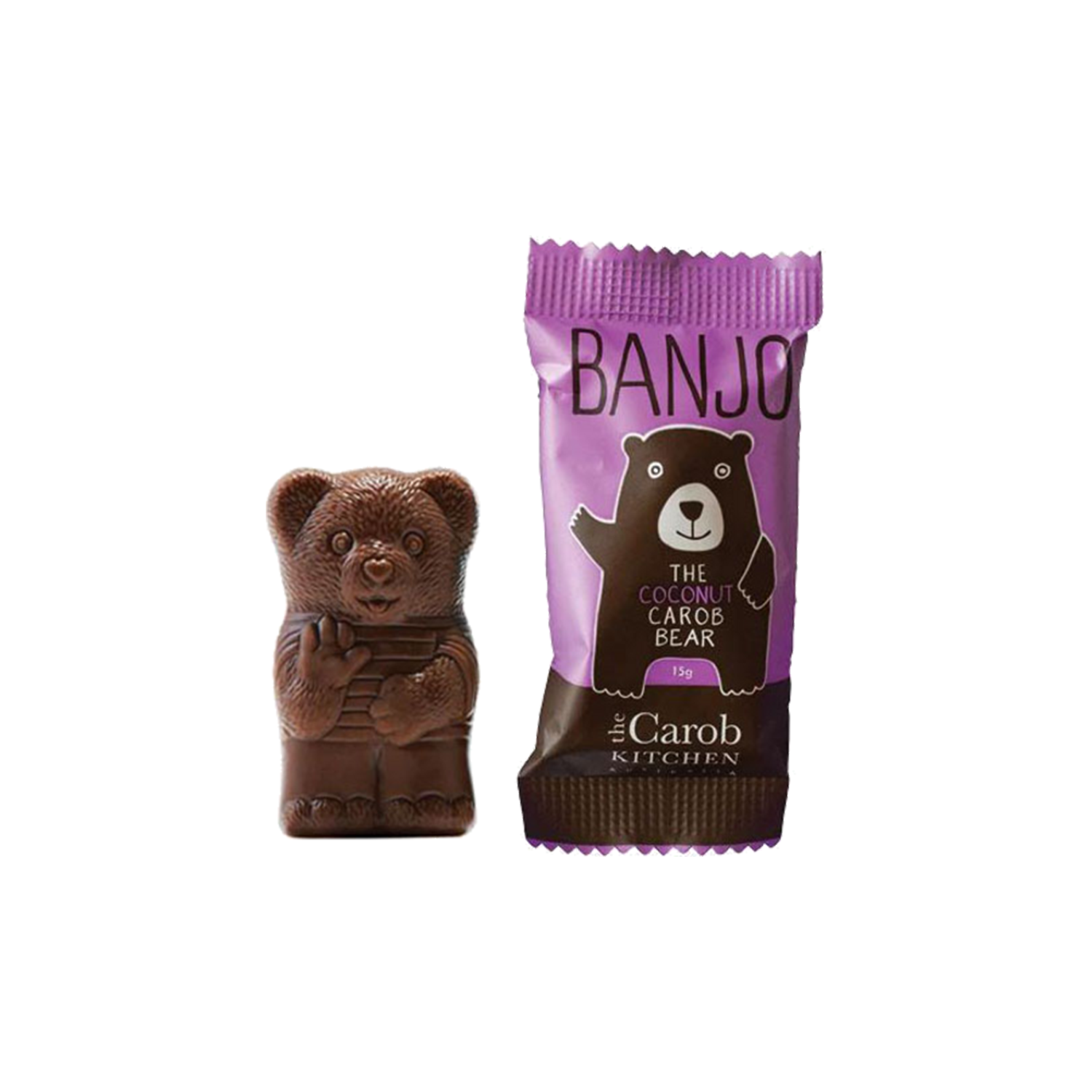 BANJO COCONUT CAROB BEAR (15g)