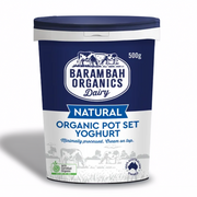 BARAMBAH ORGANICS ALL NATURAL YOGHURT (500g)