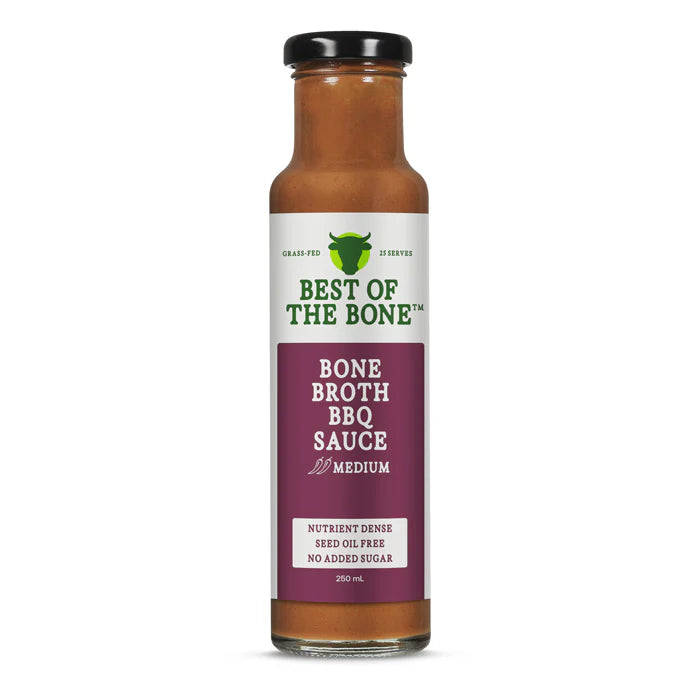 BEST OF THE BONE BBQ MEDIUM SPICE SAUCE (250mL)