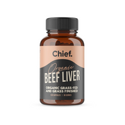 CHIEF ORGANIC BEEF LIVER (120 CAPSULES)
