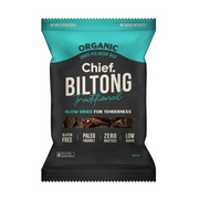 CHIEF NUTRITION GRASS-FED BILTONG - TRADITIONAL (30g)