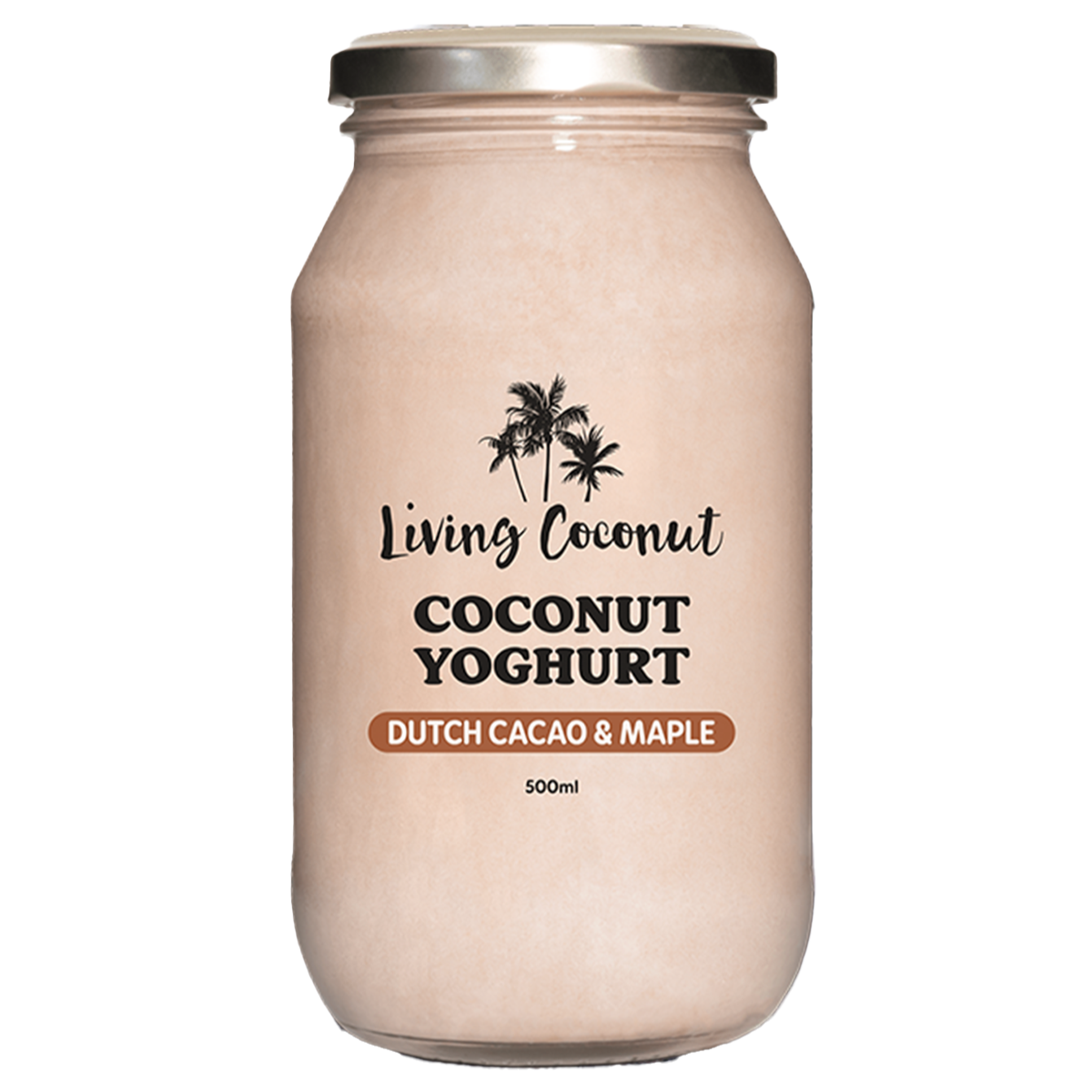 LIVING COCONUT YOGHURT DUTCH CACAO MAPLE (500ml)