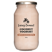 LIVING COCONUT YOGHURT DUTCH CACAO MAPLE (500ml)