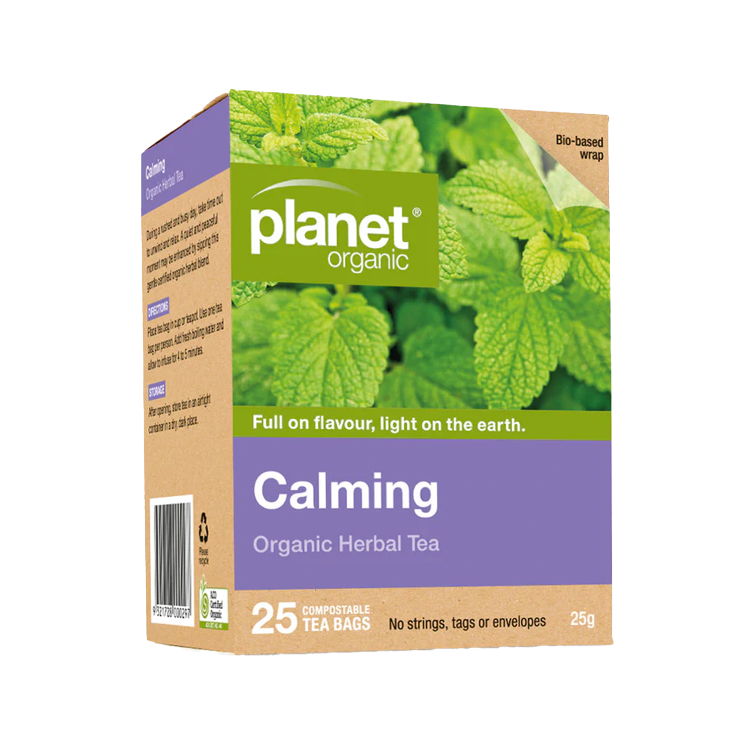 PLANET ORGANIC CALMING TEA (25PK)