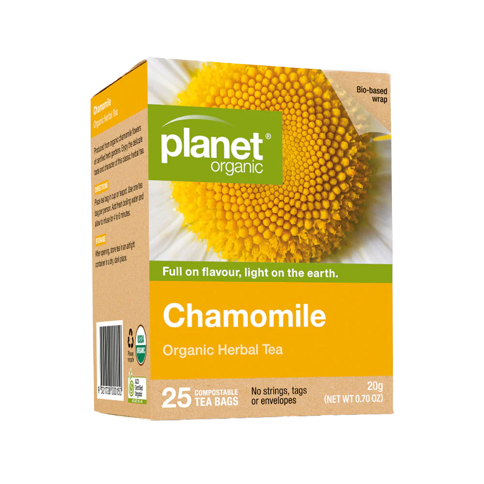 PLANET ORGANIC CHAMOMILE TEA (25PK)