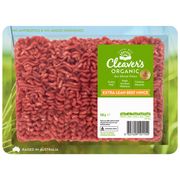 [FRESH] CLEAVER'S ORGANIC EXTRA LEAN BEEF MINCE (500g)