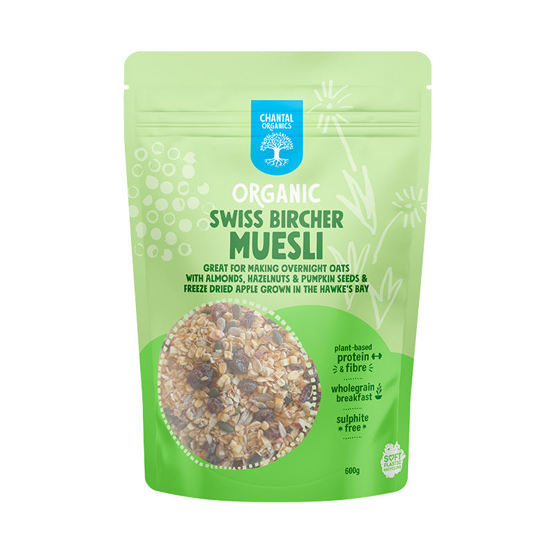 CHANTAL ORGANICS SWISS BIRCHER MUESLI (600g)