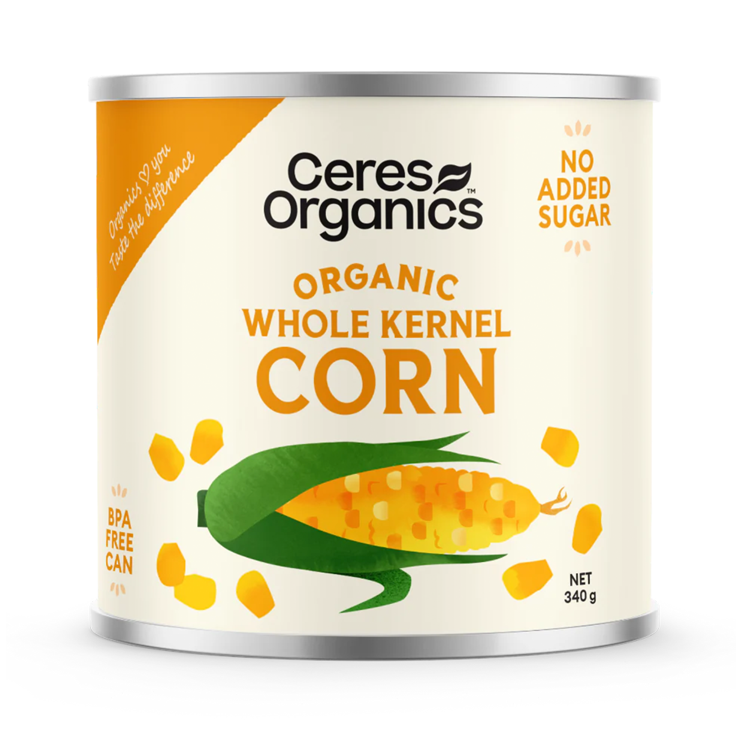 CERES ORGANICS ORGANIC CORN KERNELS (340g)