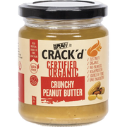 EVERY BIT ORGANIC CRACK'D PEANUT BUTTER CRUNCHY (250g)
