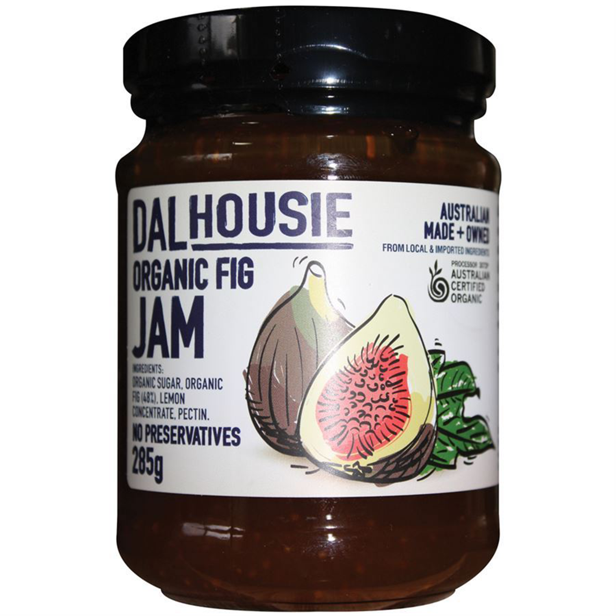 DALHOUSIE ORGANIC FIG JAM (285g)