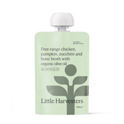 LITTLE HARVESTERS PUREE POUCH FREE-RANGE CHICKEN & ZUCCHINI (120g)