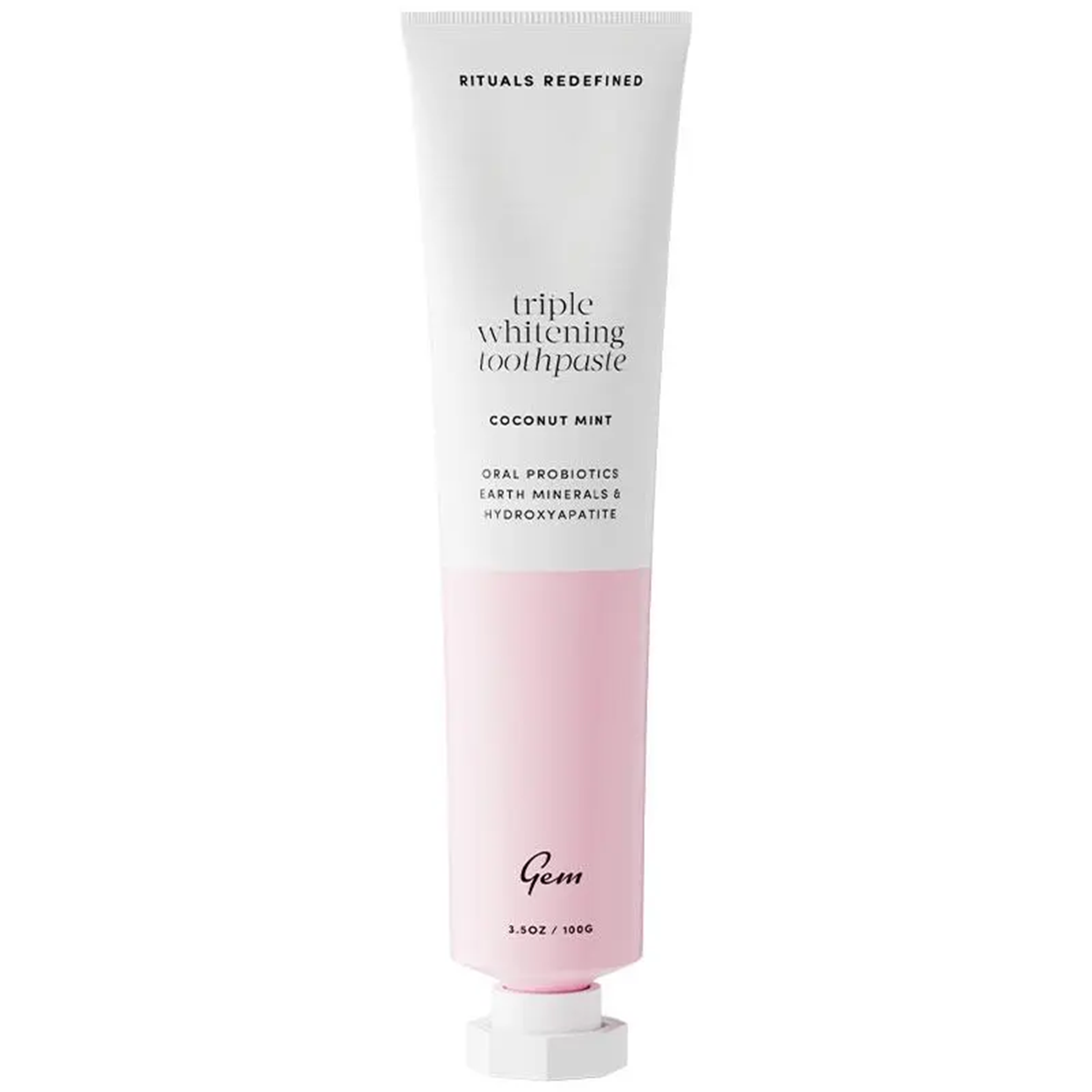 GEM TRIPLE WHITENING TOOTHPASTE COCONUT & MINT (100g)