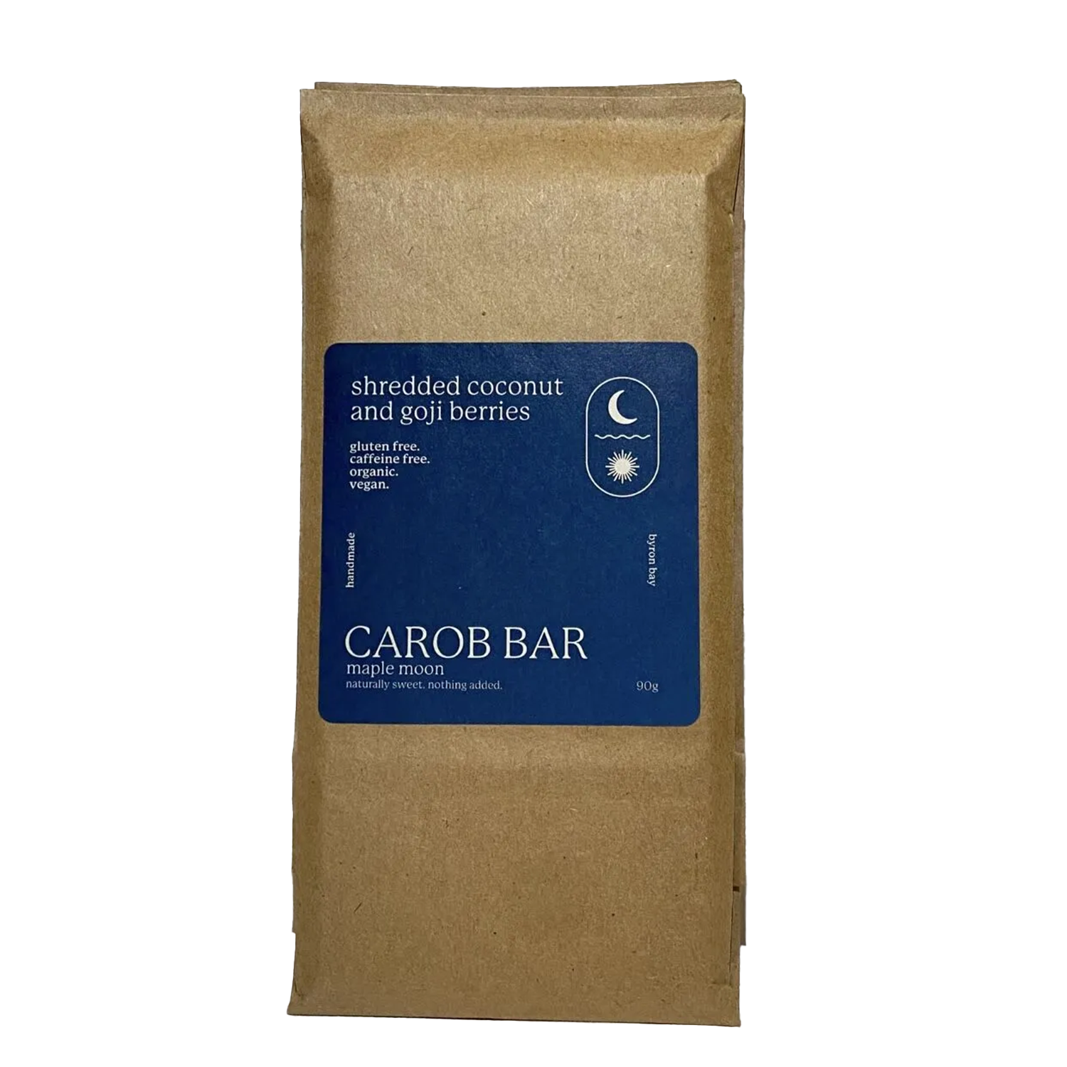 MAPLE MOON CAROB BAR SHREDDED COCONUT & GOGJI BERRIES (90g)
