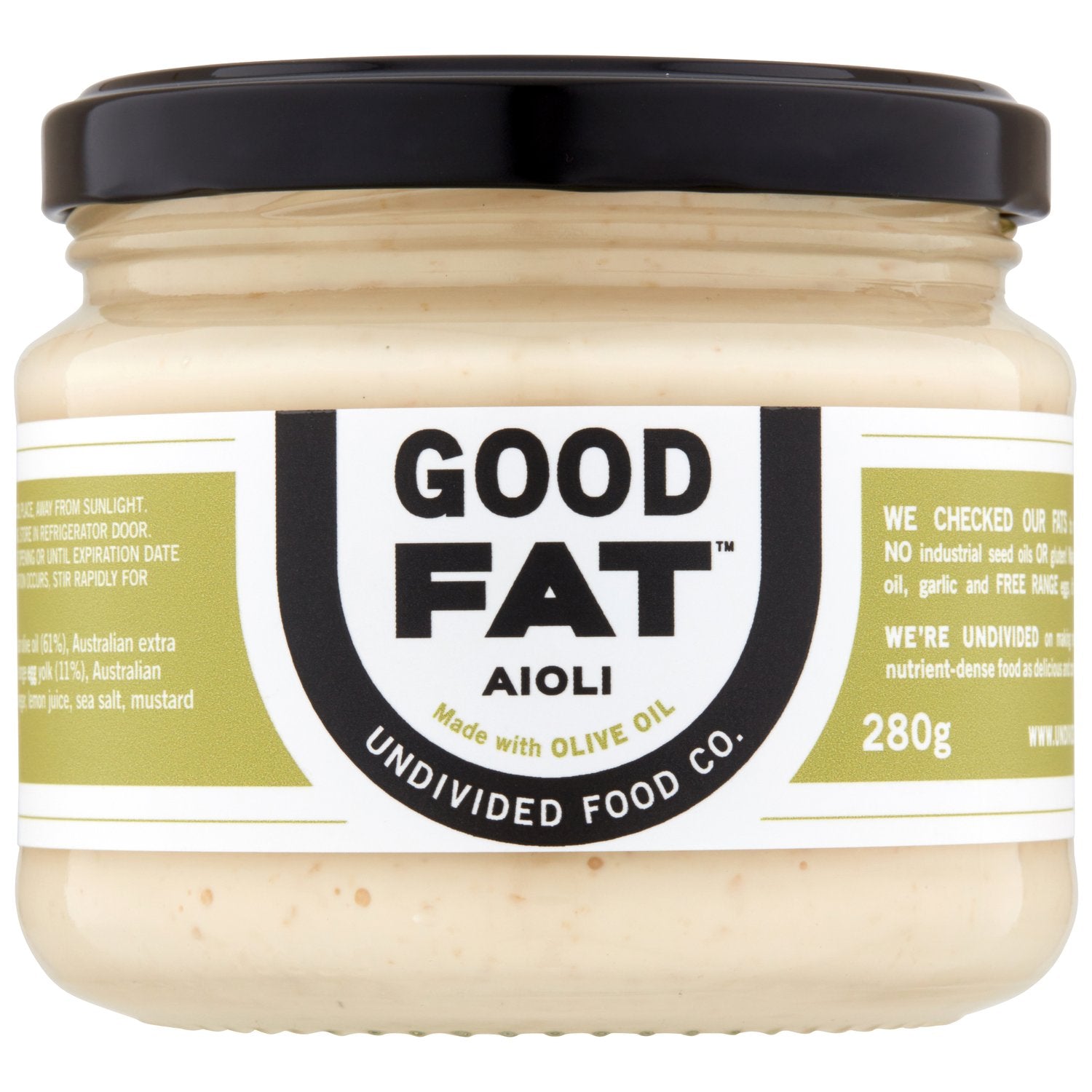 UNDIVIDED FOOD CO GOOD FAT AOILI (280ml)