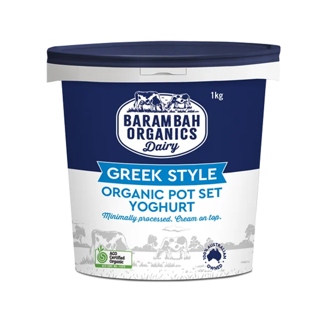BARAMBAH ORGANICS GREEK STYLE YOGHURT (1KG)