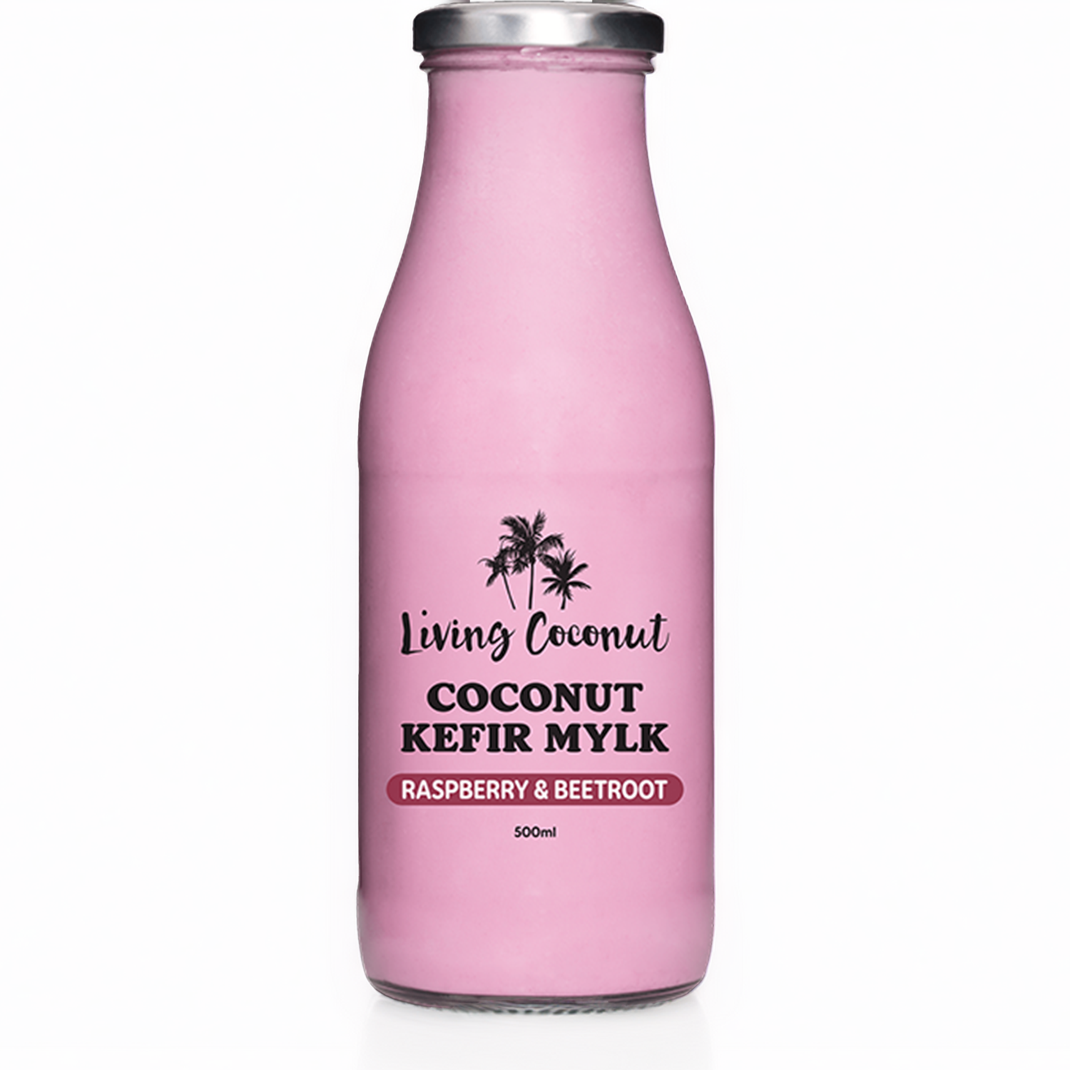 LIVING COCONUT KEFIR RASPBERRY BEETROOT (500ml)