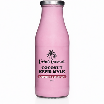 LIVING COCONUT KEFIR RASPBERRY BEETROOT (500ml)