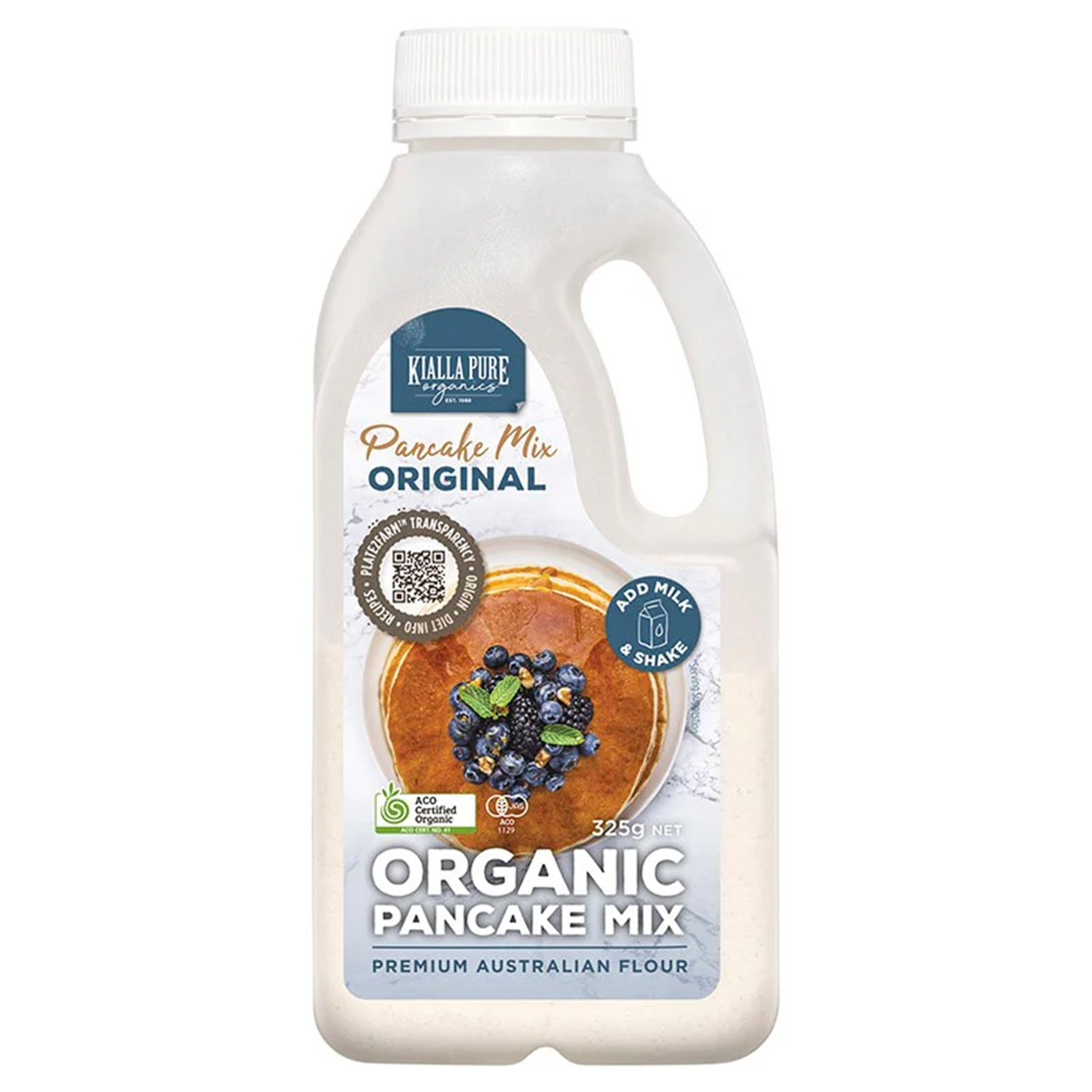 KIALLA ORGANIC PANCAKE MIX (325g)