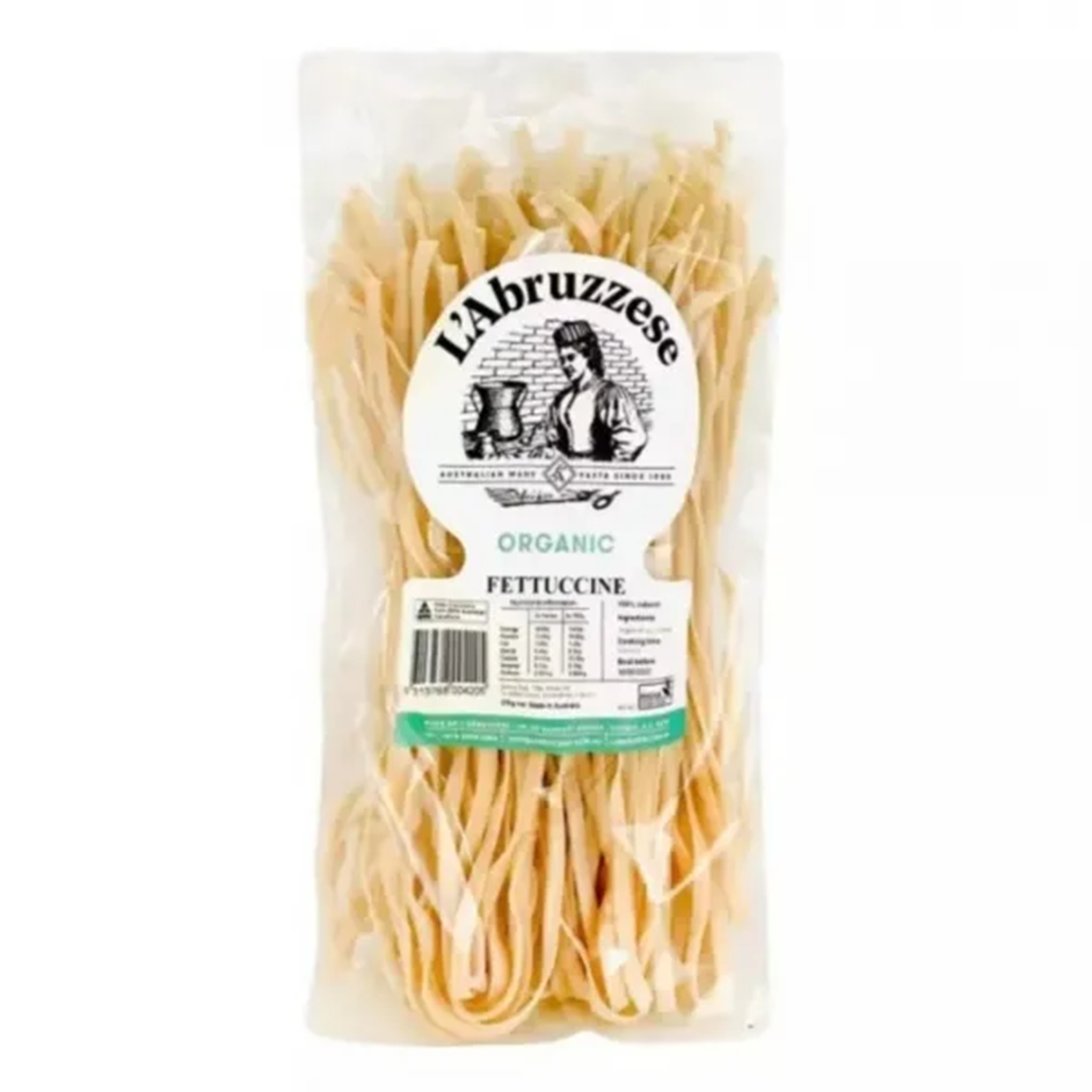L'ABRUZZESE ORGANIC FETTUCCINE (300g)