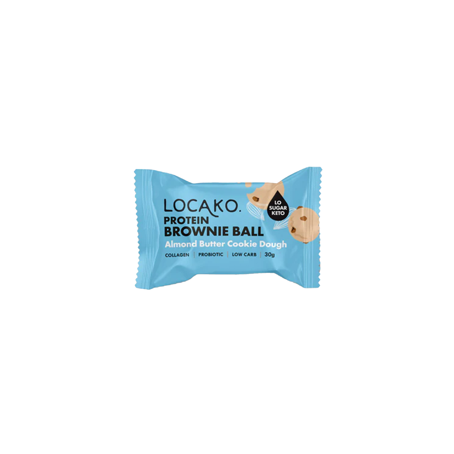 LOCAKO PROTEIN BROWNIE BALL ALMOND BUTTER COOKIE DOUGH (30g)