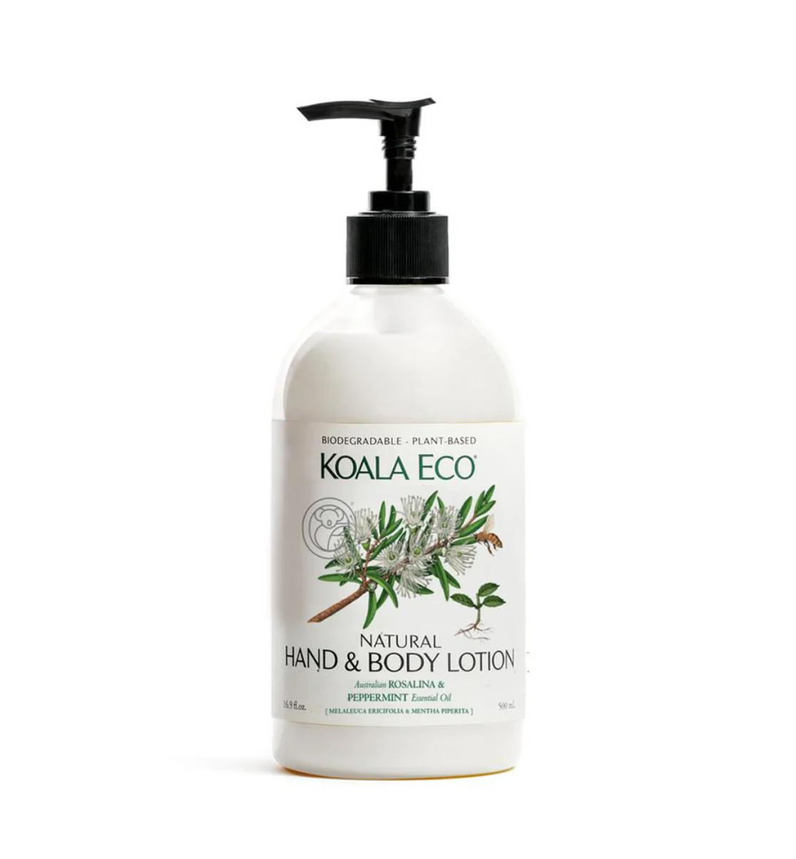 KOALA ECO HAND & BODY LOTION ROSALINA & PEPPERMINT (500ml)