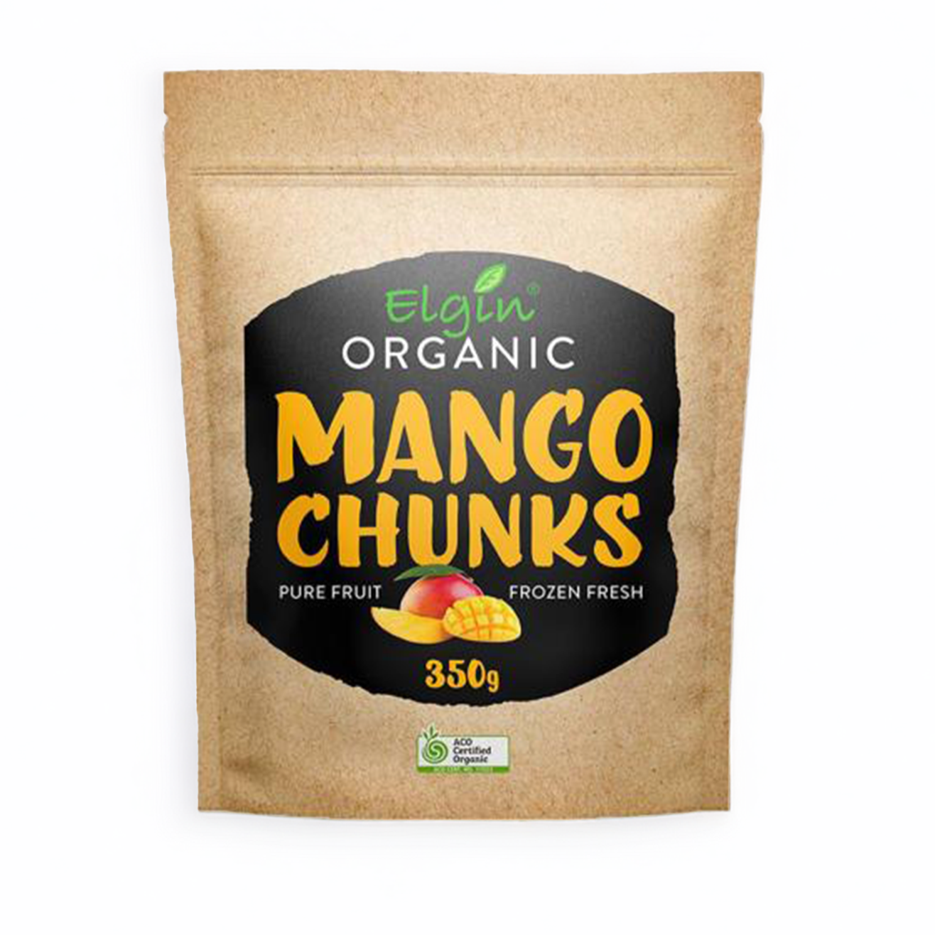 ELGIN ORGANIC FROZEN MANGO CHUNKS (350g)