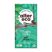 ALTER ECO ORGANIC DARK TRUFFLE THINS MINT CREME (75g)