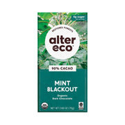 ALTER ECO ORGANIC DARK CHOCOLATE MINT BLACKOUT 90% (75g)