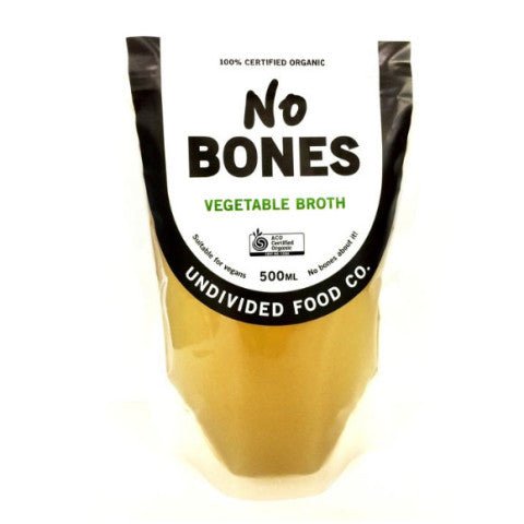 UNDIVIDED FOOD CO ORGANIC VEGETABLE NO BONES BROTH (500ml)
