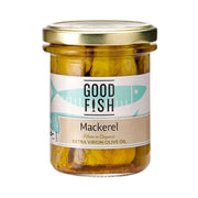GOOD FISH SPANISH MACKEREL IN ORGANIC EXTRA VIRGIN OLIVE OIL JAR (195g)