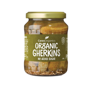 CERES ORGANICS WHOLE GHERKINS (670g)