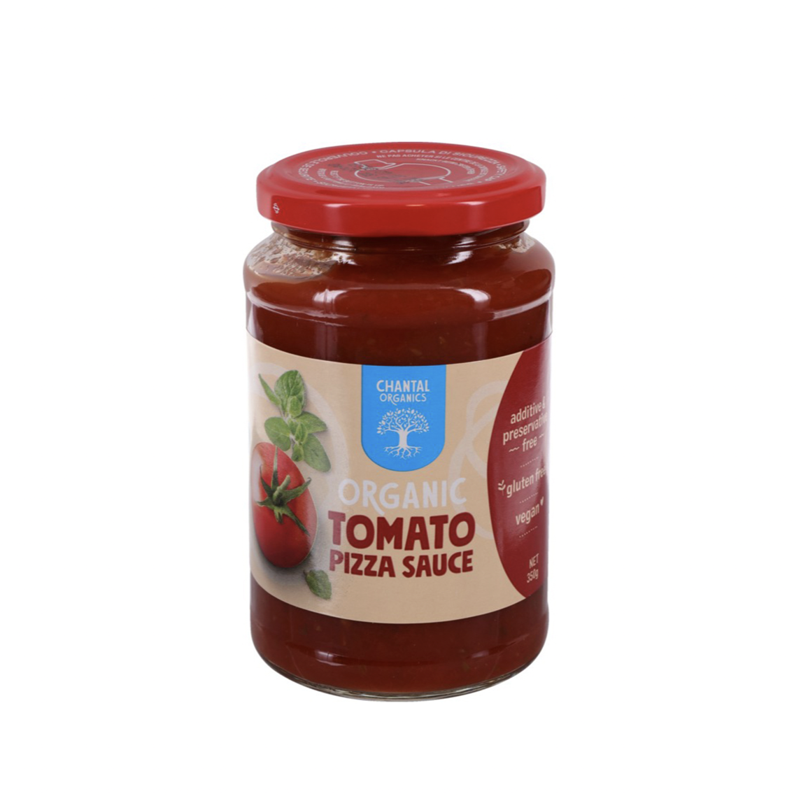 CHANTAL ORGANICS TOMATO PIZZA SAUCE (350g)