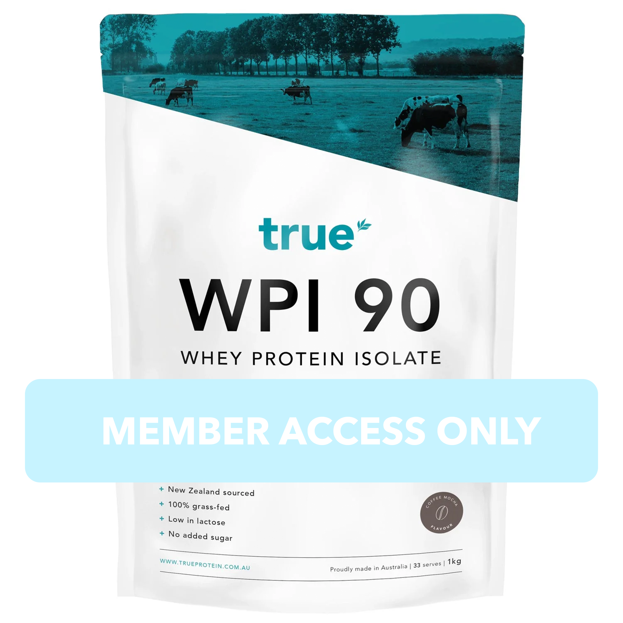 TRUE PROTEIN WPI 90 MOCHA (1KG)