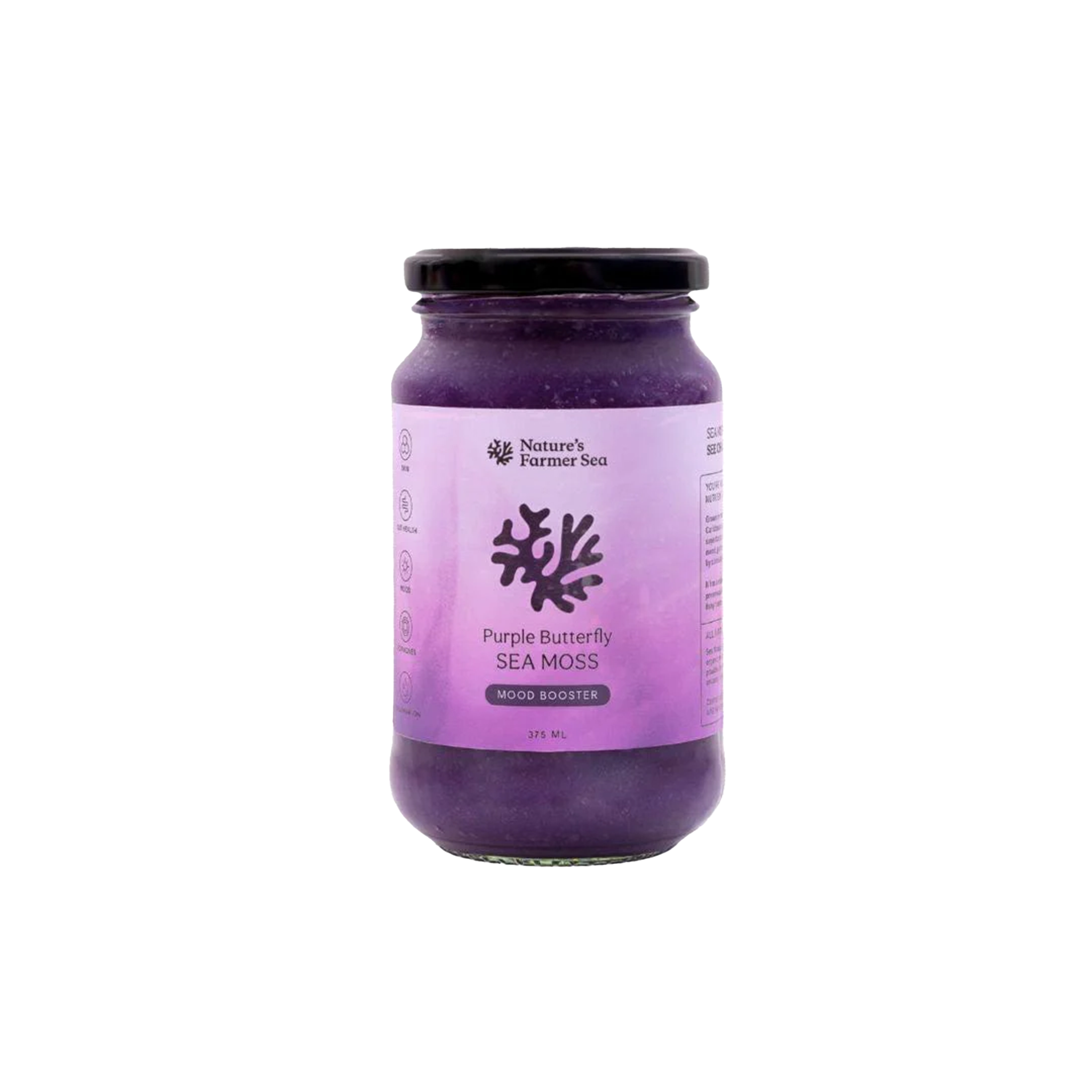 NATURESFARMERSEA PURPLE BUTTERFLY SEA MOSS GEL (375ml)