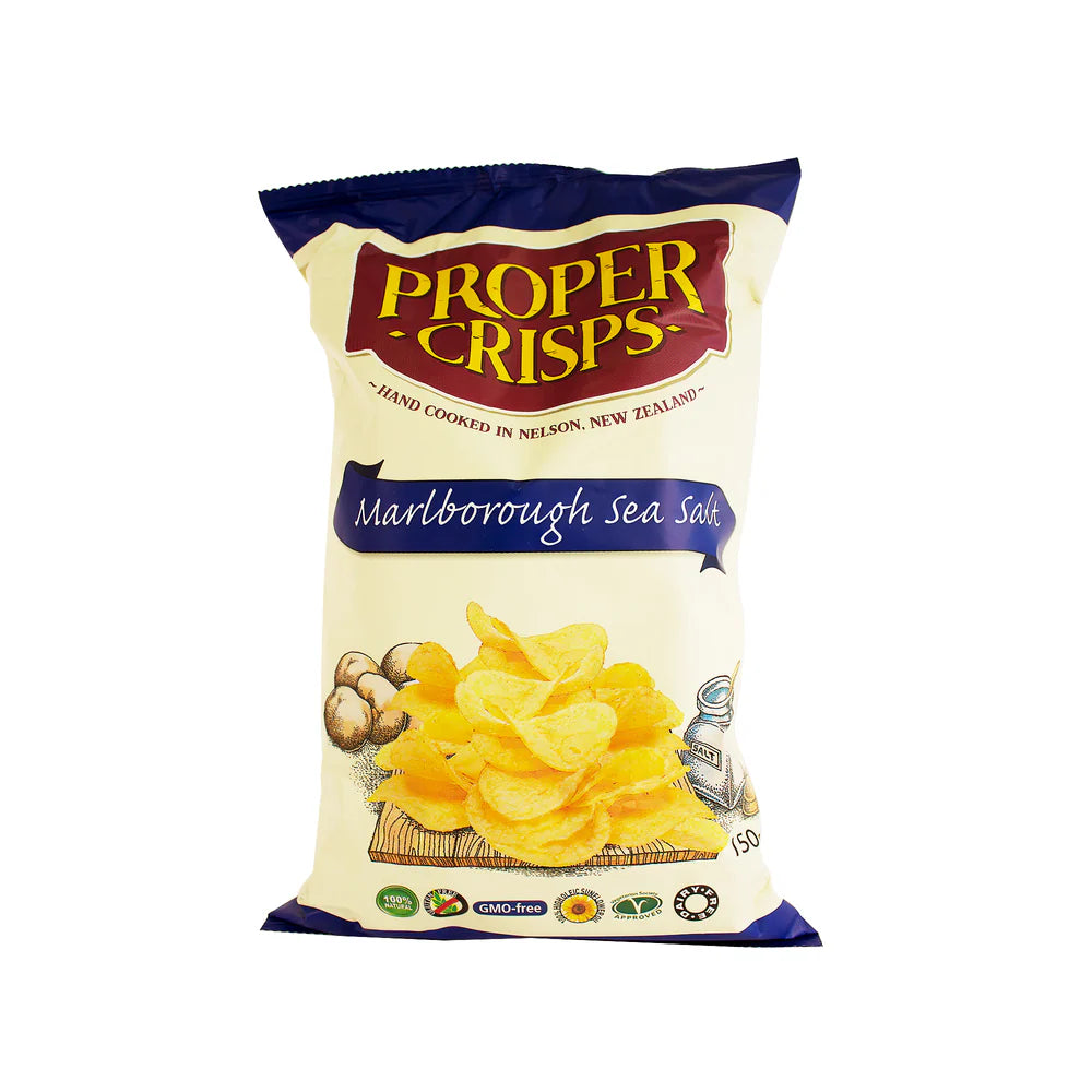 PROPER CRISPS MALBOUROUGH SEA SALT (150g)