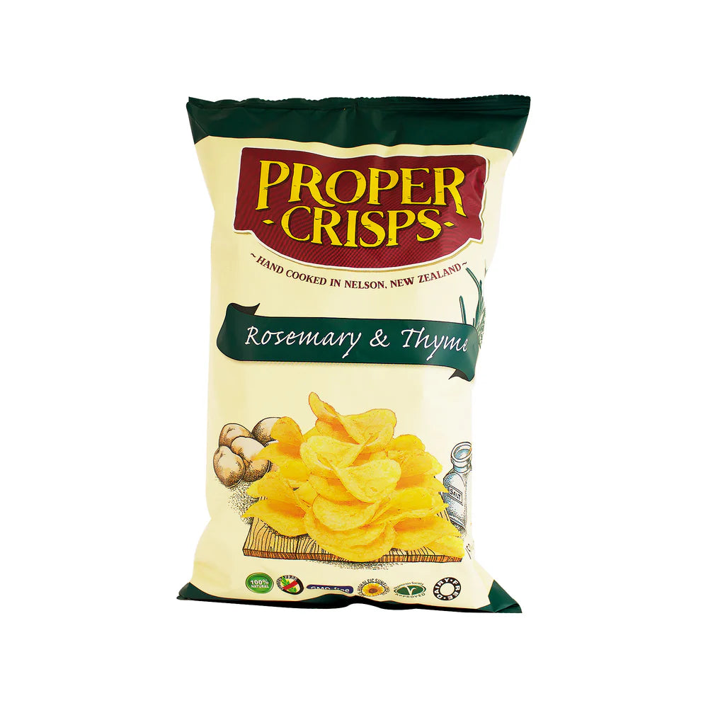 PROPER CRISPS ROSEMARY & THYME (150g)