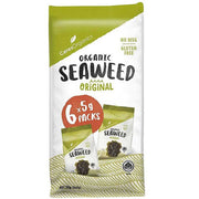 CERES ORGANICS ORGANIC ROASTED SEAWEED (6 x 5g PACK)
