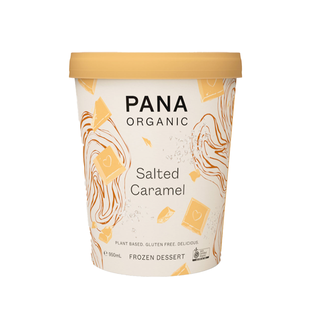 PANA ORGANIC FROZEN DESSERT SALTED CARAMEL (950ml)
