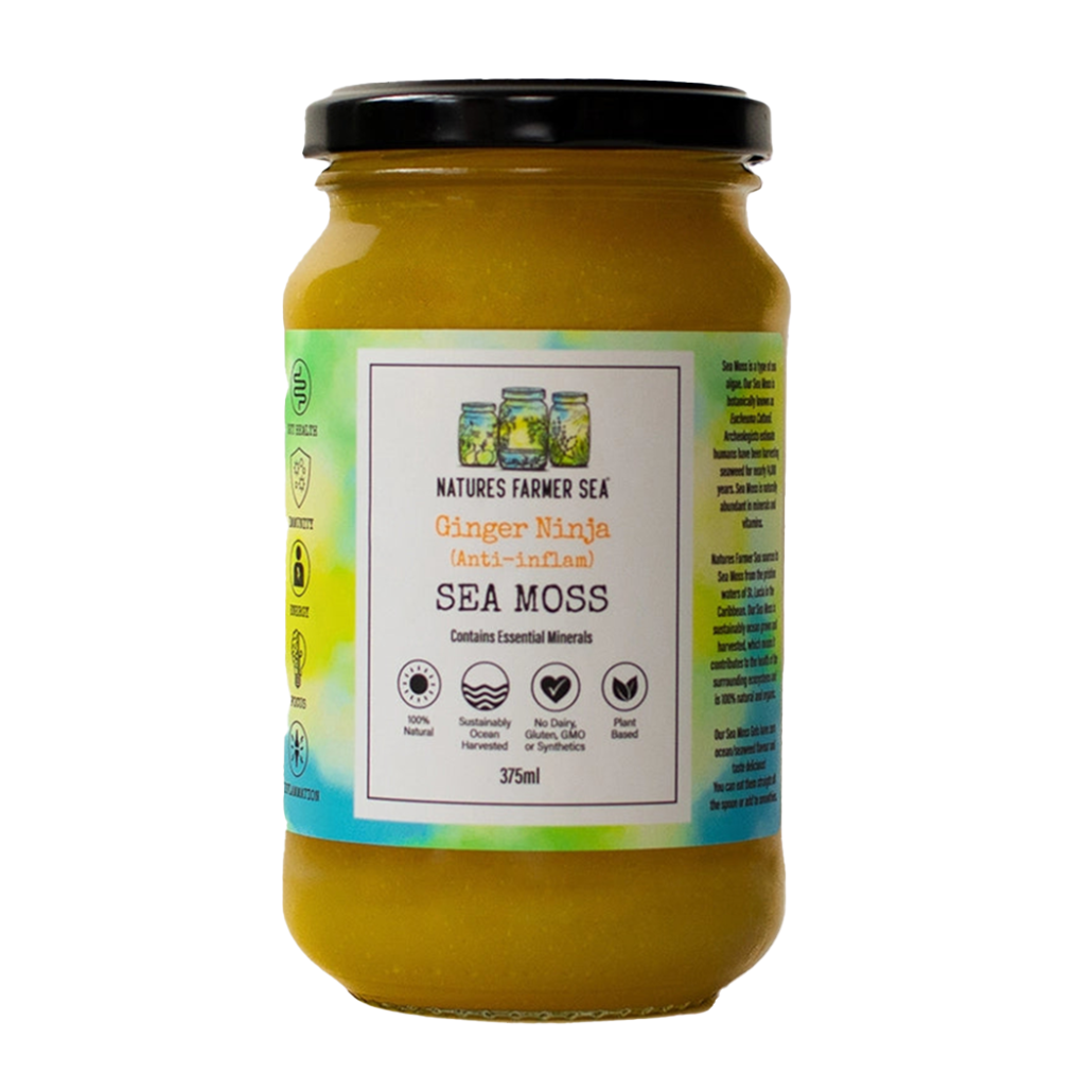NATURESFARMERSEA GINGER NINJA SEA MOSS GEL (375ml)