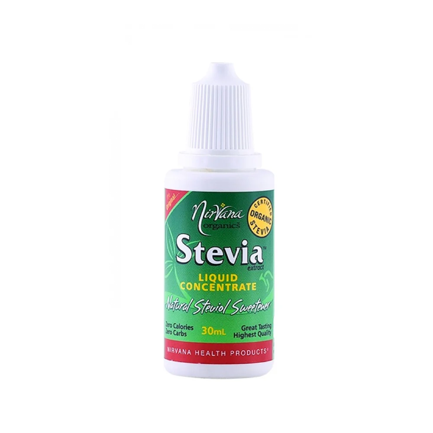 NIRVANA ORGANICS STEVIA LIQUID (30mL)