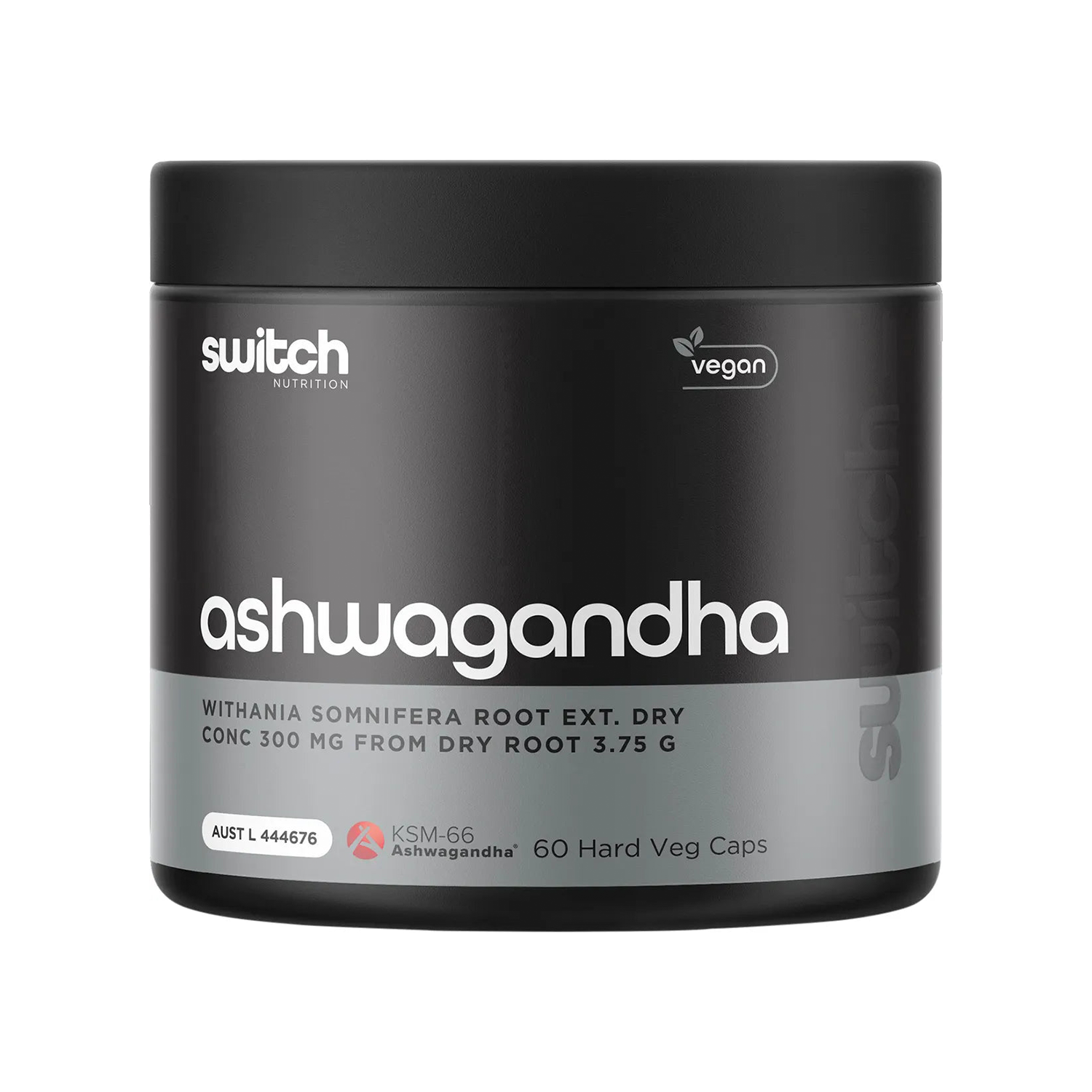 SWITCH NUTRITION ASHWAGANDHA (60 Caps)